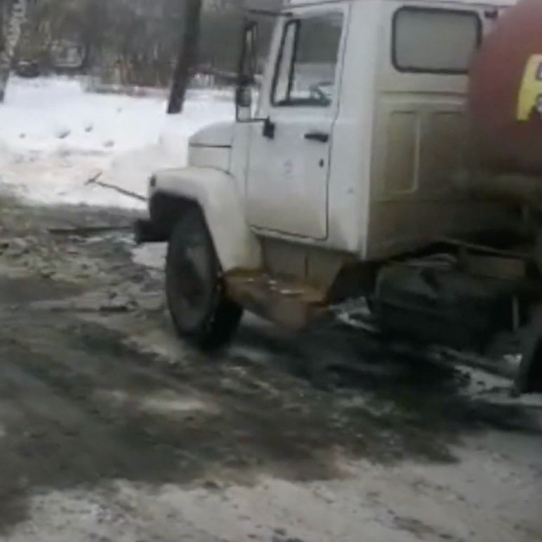 Устранение аварии на коллекторе в д. Баграмово